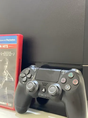 Ps4 FAT 500GB + 1 CONTROLE + 5 JOGOS