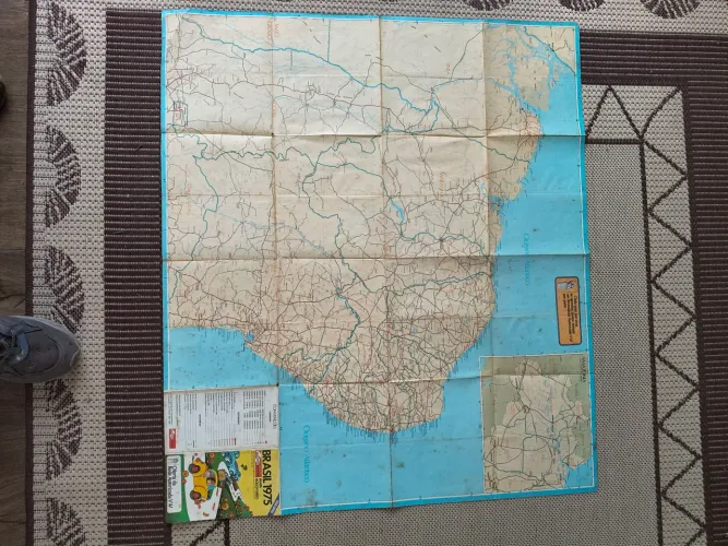 Mapas antigos. Item colecionador