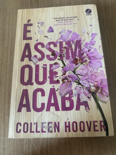 Livro ?É assim que acaba?
