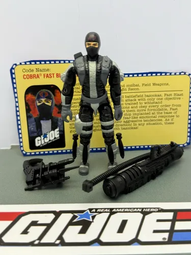 Gi Joe Cobra Fast Blast Viper comandos em ação 