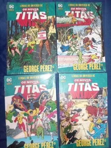 Lendas do Universo DC - Jovens Titãs volumes 1 a 4