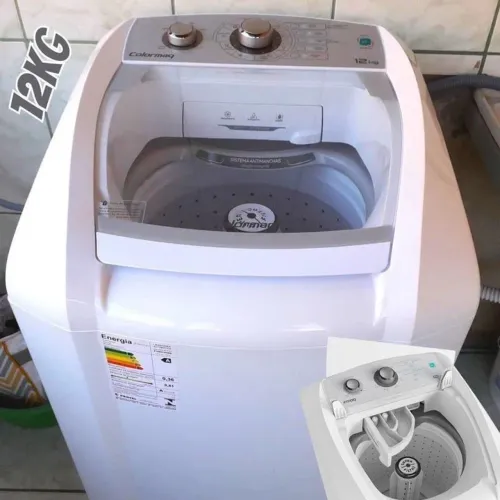 Máquina de Lavar Colormaq 12kg Branco