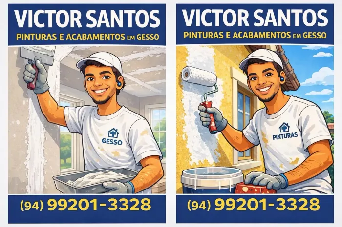 Servições em Gesso e pinturas em Santos e região