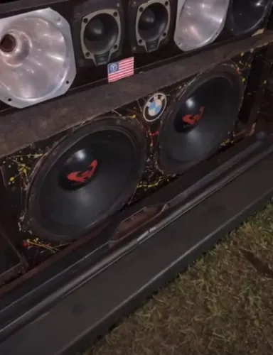3 Alto Falantes Ultravox Ultra 550 RMS + Caixa