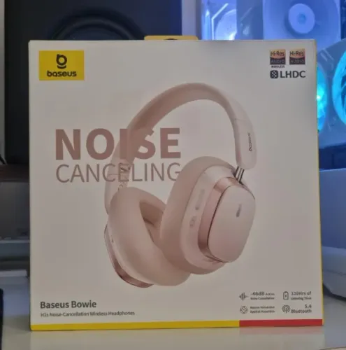 Headphone Baseus H1S Bluetooth ANC Hi-Res LHDC - Completo