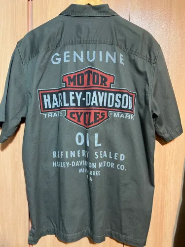 Camisa Harley Davidson Mecânico Oficina