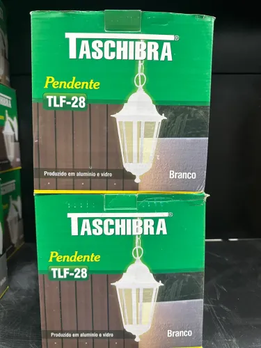 KIT 2 PENDENTES TASCHIBRA TLF-28 brancos 