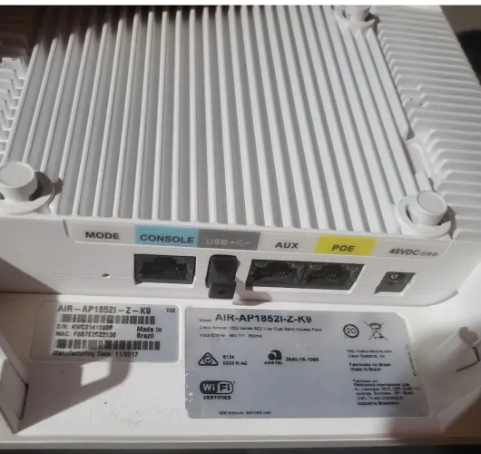 Access Point Cisco Aironet 1852i (AIR-AP1852I-Z-K9) Dual Band Profissional