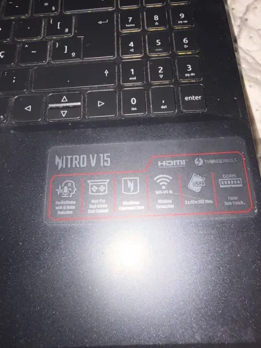 Notebook Acer nitro v15