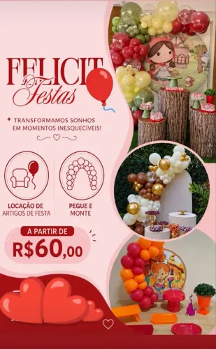 Pegue e monte/ festa na mesa 