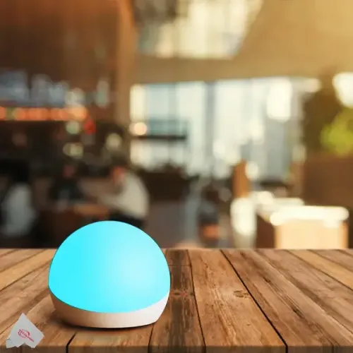 Lâmpada inteligente multicolorida Amazon Echo Glow