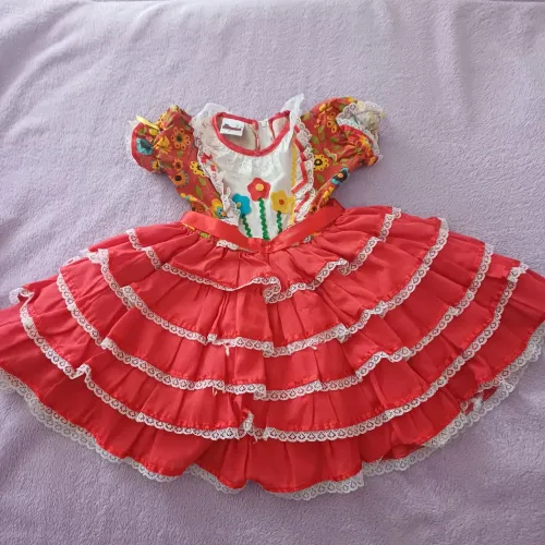 Vestido infantil junino