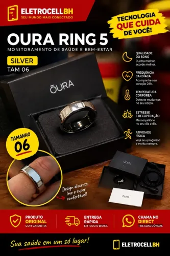 OURA RING 5 SILVER TAM 06