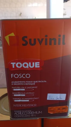 Tinta Suvinil toque fosco cor cinza
