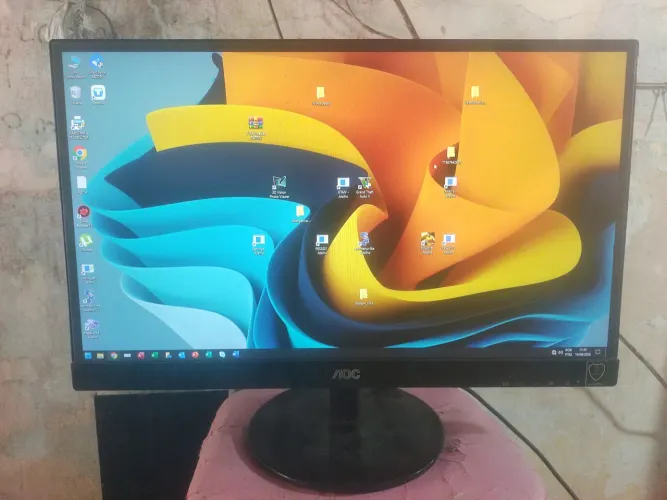 Monitor AOC entrada HDMI entrada VGA pelo a HDMI sai áudio do monitor mesmo