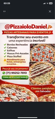 Pizzaiolo disponível eventos