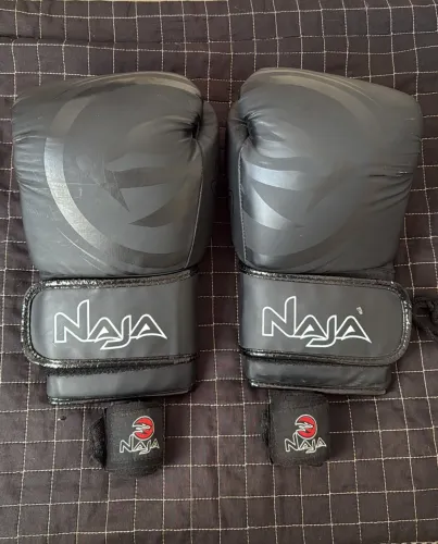 LUVA E BANDAGEM NAJA