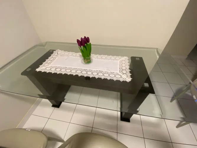 Mesa de jantar vidro
