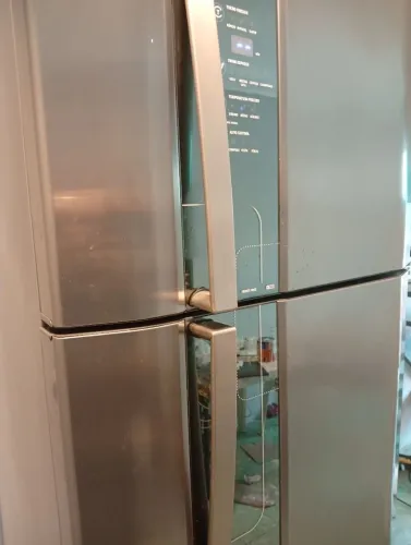 Geladeira inox Frost Free (entrego)