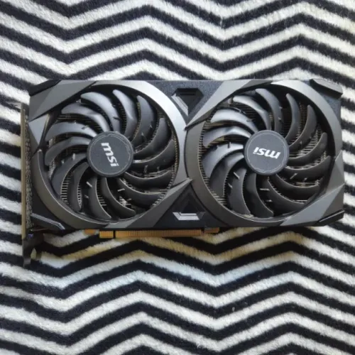 Placa de Vídeo MSI GeForce RTX 3060 Ventus 2X OC 12GB GDDR6