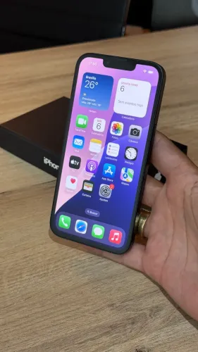 iPhone 14 128GB Black - Loja física! Com 3 meses de garantia! Até 12x no cartão! 128 GB