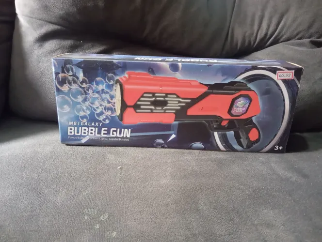 Bubbles gun bola de sabão novo