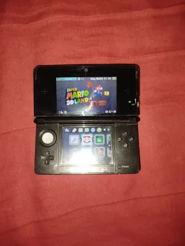 3ds com acessórios e cartucho original