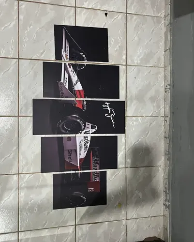 Quadro Carro Ayrton Senna