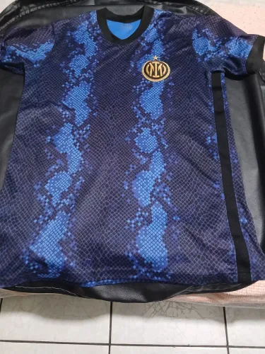 Camisa Inter de Milão 2021/2022 "Pele de Cobra" - Original Nike - Tam G obs leia