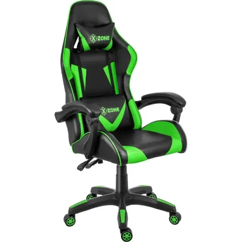 Cadeira Gamer XZONE CGR-01 Preto e Verde Ergonômica Com Encosto Reclinável