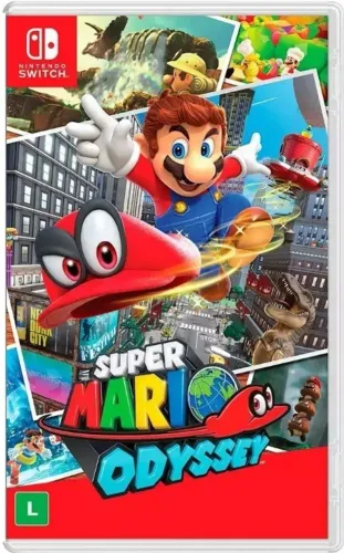 Conta Nintendo Switch (Mario Kart, Mario Odyssey, Mario Aces)