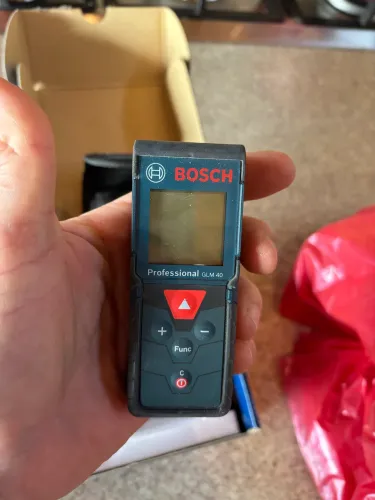 Medidor de Distância a Laser Bosch GLM 40 Professional - Excelente Estado