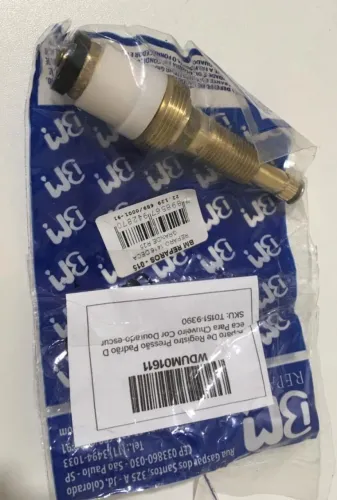 Reparo de Registro Pressão Padrão Deca para Chuveiro cor Dourado Escuro - NOVO