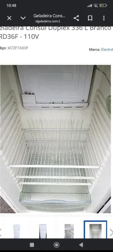 Geladeira funcionando bem e gela muito