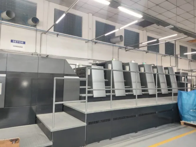 Heidelberg CD 74 5+L 2007 elevada 