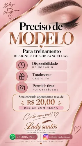 Modelos sobrancelhas