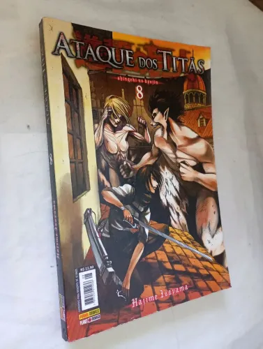 Ataque dos Titãs vol. 8 Shingeki kyogin