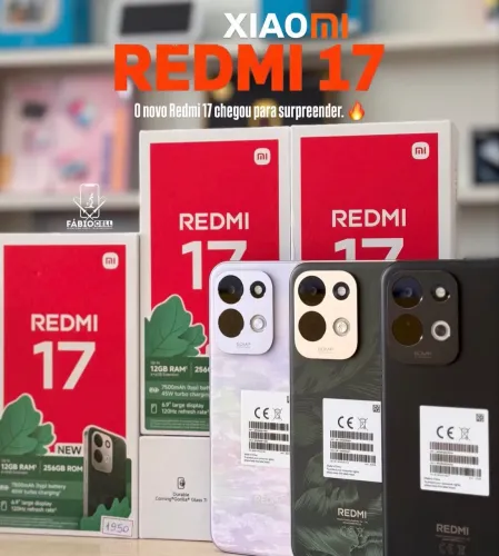 Redmi 17 256GB- R$1599,00 LACRADO LANÇAMENTO 