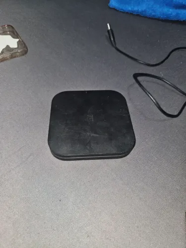 Smartv Aparelho Xiaomi Mi box S funcionando