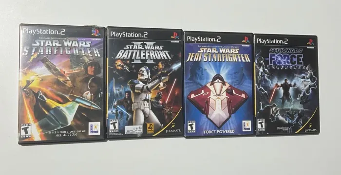Coleção Star Wars ps2