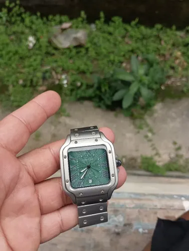 Relógio Cartier Santos Drummond, Automático.Primeira linha.