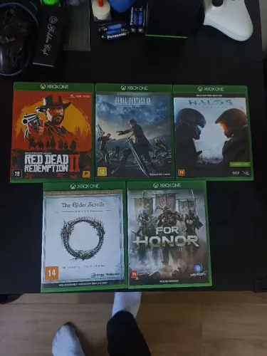 Jogos de Xbox One (preços na descrição)