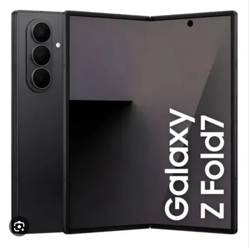 Galaxy Z Fold 7, Preto, 512Gb, perfeito, com capa de proteção e tela privacidade