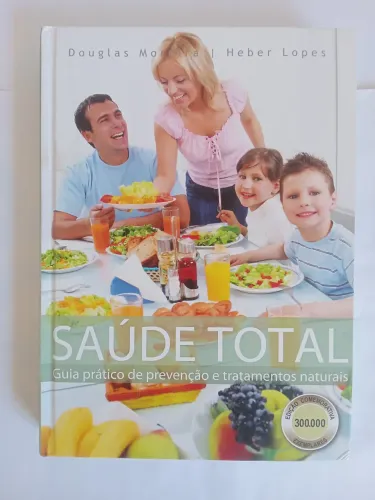 Livro Saúde Total  -  Capa dura - Seminovo 