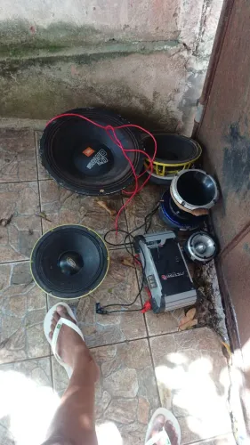 Vendo peças de som automotivo 