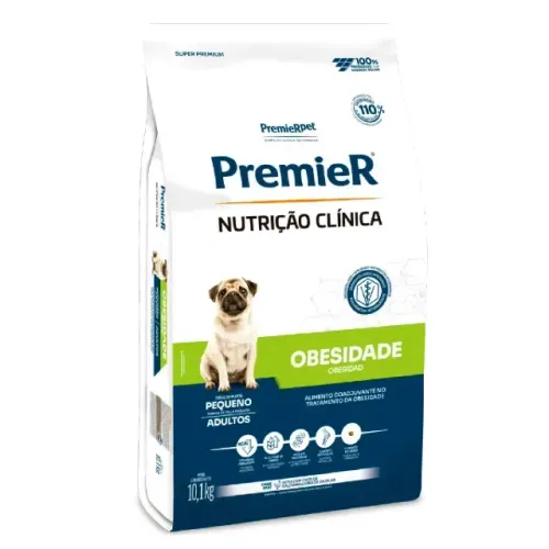 Ração Premier Nutrição Clínica Obesidade Raças Pequenas