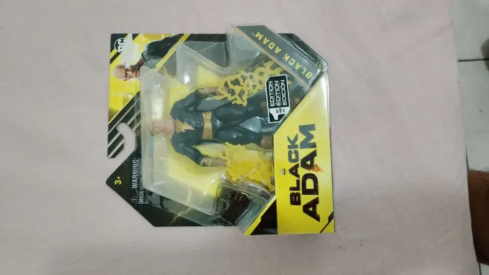 DC Black Adam Adão Negro Figura 10cm
