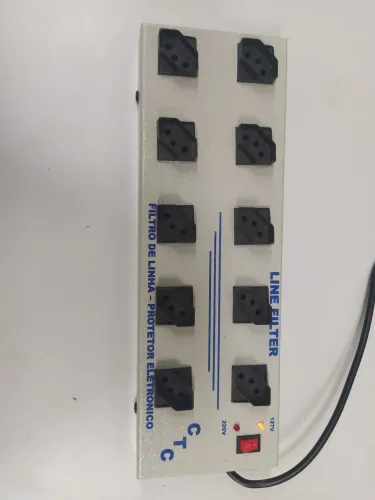Filtro de Linha 10 Tomadas 127/220V