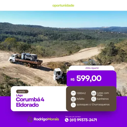 Imóvel para venda com 1000 metros quadrados em Sul - Brasília - DF