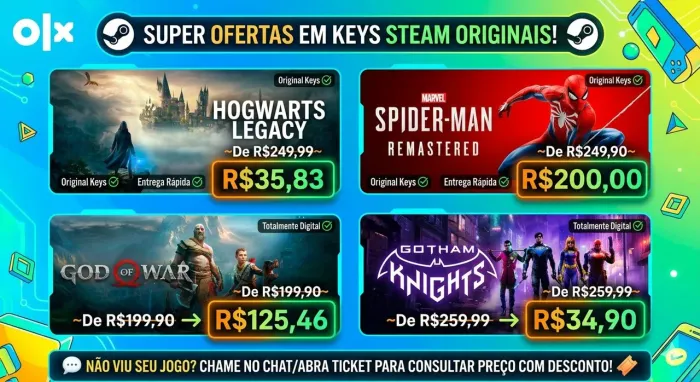 RESGATE JOGOS COM DESCONTO
